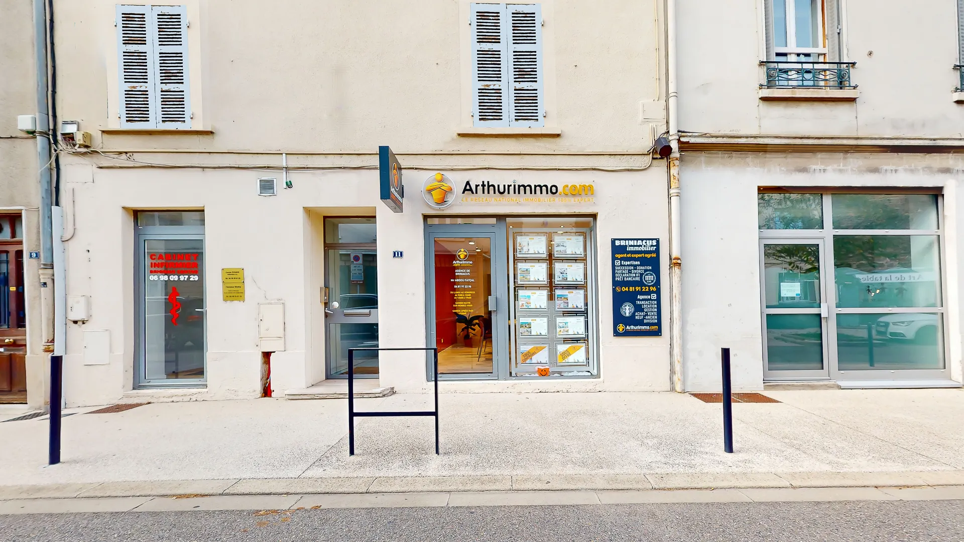 Façade de l'agence Arthurimmo.com Brignais
